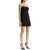 Self-Portrait Strapless Mini Dress With Bow BLACK