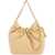 Tory Burch Fleming Mini Leather Bag In VANILLA SOFT SERVE