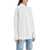 THE ATTICO Asymmetric Oversized Shirt WHITE