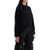 THE ATTICO Asymmetric Wool And Cashmere Pullover BLACK