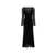 Tom Ford Tom Ford Lurex Crochet Maxi Dress Black