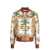 AMIRI Amiri Printed Silk Jacket Beige