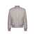 Salvatore Ferragamo Salvatore Ferragamo Quilted Bomber Jacket Gray