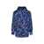 Valentino Garavani Valentino Printed Hooded Jacket Blue