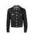 Versace Versace Medusa Motif Denim Jacket Black