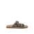 Fendi Fendi FF Flat Sandals Brown