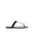 Saint Laurent Saint Laurent Cassandre 05 Flat Sandals Brown