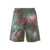 DSQUARED2 Dsquared2 Cotton Tie-Dye Shorts Green