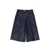 BLANCA VITA Blanca Vita Faux Leather Shorts Blue