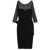 CHIARA BONI CHIARA BONI DRESS ABCSKIPILLUSIONB.BS BLACK Black