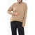 Max Mara Leisure Virgin Wool Fornovo Turtleneck Sweater Brown