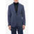 CORNELIANI Cc Collection Check Unlined 2-Button Blazer With Side Vents Blue