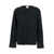 forte_forte Black V-Neck Sweater In Acetate Blend Woman Black