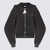 THE ATTICO The Attico Black Cotton Sweatshirt BLACK FADE