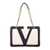 Valentino Garavani Valentino Garavani Viva Superstar Medium Shopping Bag BUTTER WHITE/NERO