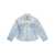 Balenciaga Balenciaga Hourglass Denim Jacket CLEAR BLUE