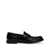 Dolce & Gabbana Dolce & Gabbana Glossy Calf Leather Loafers With Logo Plaque Black