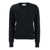 P.A.R.O.S.H. Black V-Neck Sweater In Wool And Cashmere Blend Woman Black