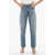 SPORTMAX Boyfriend Fit Brian Jeans With Visible Stitching 17Cm Blue