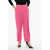 Balmain Tapered-Fit High-Waisted Pants Pink