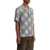 Burberry Ered Silk Short-Sleeved Shirt LICHEN IP CHECK