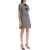 Valentino Garavani Mini Dress In Damier Light Tweed AVORIO/NERO