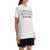 Moschino T-Shirt With Lettering Print MULTI WHITE