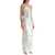 CHRISTOPHER ESBER Long Opaline Dress GLISTEN CLEAR