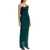 CHRISTOPHER ESBER Maxi Venus Dress With Sculptural Neckline EVERGREEN