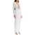 CHRISTOPHER ESBER Venus Plunge Dress WHITE