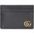 Gucci Gucci Gg Marmont Leather Card Holder Black