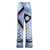 PUCCI Pucci Printed Silk Pants BLUE