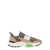 Valentino Garavani Valentino Garavani Leather And Mesh Sneaker MULTICOLOUR