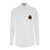 Dolce & Gabbana White Shirt With Chest Logo Application In Cotton Man WHITE