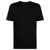 Jil Sander Jil Sander Crew Neck T-Shirt With Seasonal Print On The Back Clothing Black