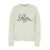 Frame X Ritz Paris White Crewneck Sweater With Maxi Logo Lettering On The Front And Logo Detail On The Rear In Cashmere Woman WHITE