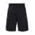 DSQUARED2 'Icon New Generation' Black Cargo Shorts In Cotton Man Black