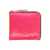 Comme des Garçons Comme Des Garçons Super Fluo Small Zip Coin Wallet PINK YELLOW