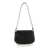 Michael Kors Black Shoulder Bag With Adjustable Shoulder Strap And Logo Lettering On The Front In Leather Woman Black