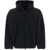 Fear Of God Essentials Heavy Fleece Hooded Bomber Jacket BLACK