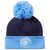 PUMA Mcfc Ess Pom Pom Beanie* niebieski