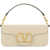 Valentino Garavani The Locò Leather shoulder bag LIGHT IVORY