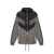 Balmain Balmain Nylon Monogram Jacket Black