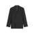 Céline Celine Wool Gabardine Striped Jacket Black