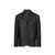 Prada Prada Single-Breasted Leather Jacket Black