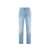 Balmain Balmain Cropped Straight Jeans Blue