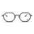 CHROME HEARTS Chrome Hearts Eyeglasses BROWN