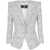 Balmain Balmain 1 Btn Love Letter Print Tailored Jacket Clothing WHITE