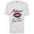 Balmain Balmain & Lips Embroid T-Shirt - Reg Fit Clothing WHITE