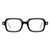 KUBORAUM Kuboraum Eyeglasses MATTE BLACK